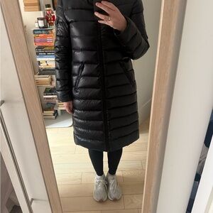 Moncler Shiny Black Jacket